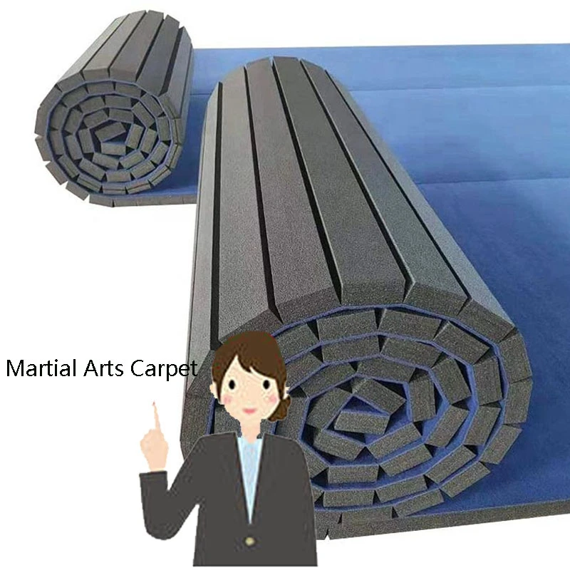 Tapis de gymnastique enroulable